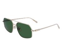 Ferragamo Uomo Ferragamo SF313S 746 Occhiali da sole Metallo Oro Squadrata Normale Normale