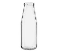 FERRAMENTA BONIFAZIO Set 40 Bottiglie in Vetro per Salsa Con Tappo Ermetico Capienza 720 ml Perfetto per Conserve Olio Passata Lunga Conservazione (Set 40 bottiglie trasparenti)