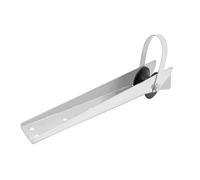 Ferramenta Marina, Supporto for rullo di ancoraggio for prua for barche in acciaio inossidabile 316 da 390 mm, rullo di sollevamento for yacht con ruota in gomma, accessori for barche con ancora fissa