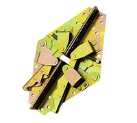 Ferramenta per cerniere per divani letto, 2pcs Adjustable Furniture Lift Up Hinge Folding Bed Sofa Joint 3-Position Angle Mechanism Support Self-Lock Hinge (Color : Gold, Size : 230mm)(Gold)