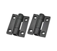 Ferramenta per cerniere residenziali per carichi p 2 pezzi di arresto posizionamento libero cerniera piatta smorzamento della coppia regolabile albero dotato un meccanismo tipo(Zwart)