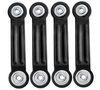 Ferramenta per staffa per aliante, 4 pezzi da 6, 3 pollici per carichi pesanti in acciaio con staffa per braccio portante per aliante di ricambio da 7-1/2 pollici tra i fori di montaggio per mobili da