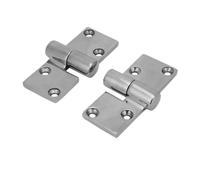 Ferramenta per terrazze 2 pezzi di cerniere sinistra e destra in acciaio inossidabile, possono essere separate e smontate resistente alla corrosione(90 * 38mm left)
