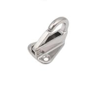 Ferramenta per terrazze 2 pezzi di gancio a molla in acciaio inossidabile 316 con fibbia for yacht, gancio for parafango for barca, accessori for ferramenta resistente alla corrosione(Without screws)