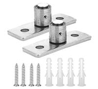 Ferramenta Resistenza alla corrosione Guida a Pavimento per Porta del granaio, Guida a Pavimento Scorrevole Guida a rulli Senza Rumore, per Porte scorrevoli Porte in L