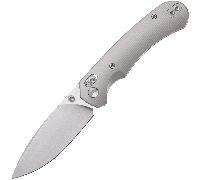 FerraMonster Spectrum - M390 Hand Rubbed Satin with Grey Titanium handle FM23004-A