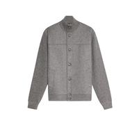 Ferrante - Chaqueta punto manga canalé - - Knitwear - Uomo - Grigio - M