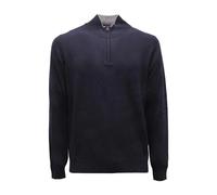 Ferrante - Maglione in Lana Royal con Zip - - Knitwear - Uomo - Blu - M
