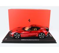 Ferrari 12 Cilindri Tetto panoramico ROSSO FUOCO BBR 1/18 P18254G+VET 72PZ
