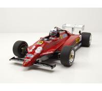 Ferrari 126C2 #28 Formula 1 Monaco Gp 1982 Rosso Pironi Modellino Auto 1:18 MCG