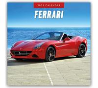 Ferrari 2025 - 16-Monatskalender: Original Red Robin Publishing Ltd-Kalender [Mehrsprachig] [Kalender]