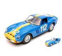 1962 Ferrari 250 GTO Nº112 Targa Florio Azul/Amarillo 1:24 Bburago 18-26305