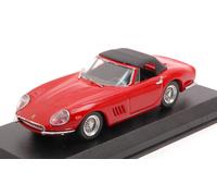 MODELLINO AUTO STATICO BEST FERRARI 275 GTB/4 NART SPIDER CLOSED 1967 ROSSO 1/43