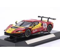 Ferrari 296 GT3 24 ore Spa 2025 - Scala 1:43 Burago con base e vetrina