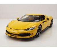 Ferrari 296 Gtb Giallo Modellino Auto 1:18 Bburago