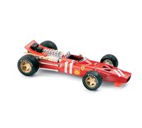 1:43 BRUMM Ferrari F1 312 #11 Monaco Gp 1969 Chris Amon Red White R303