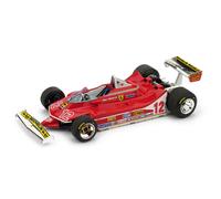FERRARI 312T4 GP FRANCIA 1979 G.VILLENEUVE Brumm R512