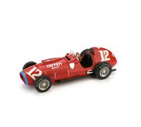1:43 BRUMM Ferrari F1 375 Indianapolis #12 1952 A.Ascari Rookie Test Red R126B