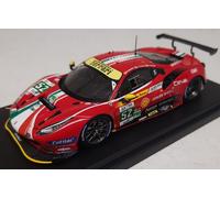 FERRARI 488 GTE AF CORSE n°52 24h Le Mans 2022 3°LMGTE PRO CL. Looksmart LSLM140