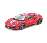 Ferrari 488 Pista Gara E Gioco Rosso 1:43 Scala Bburago 36052