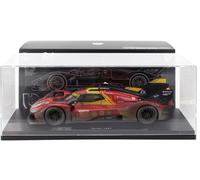 Ferrari 499P #50 24H Le Mans 2024 "DIRTY VERSION" BBurago 1/18 18-16312D-Vet
