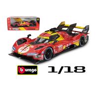 Ferrari 499P #50 Vincitrice 24h Le Mans 2024 Scala 1:18 Burago