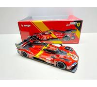 Ferrari 499P WEC Hyper Car Winner 24h LeMans del 2023 #51 - 1/18 Burago