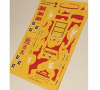 FERRARI 512 BB 24h LE MANS 1979 season ISO-3M N. 62 - 63 1/43 DECAL AUTOMODELLI