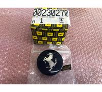 FERRARI 612, Copribullone Centrale, Blu Scuro, Emblema, OEM, RARO, P/N 230270