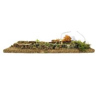 Ferrari & Arrighetti Laghetto Illuminato per Presepe, Alimentazione a Pile, Legno/Cartone/Plastica, 5 x 16 x 7 Cm