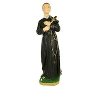 Ferrari & Arrighetti Statua San Gerardo in gesso dipinta a mano - 30 cm