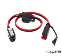 Ferrari Cavo Adattatore 4 Pin Caricabatterie NOCO Batteria Conditioner Keeper