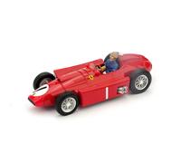 Ferrari D50 GP Gran Bretagna 1956 Juan Manuel Fangio #1+ Pilota 1:43 R076CH