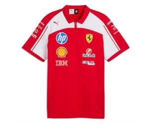 Ferrari F1 2026 Polo Uomo Replica Team Authentic Puma
