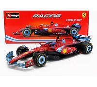 1/18 BURAGO - FERRARI - F1 SF-24 TEAM SCUDERIA FERRARI N 55 5th 18-16815-S-MIAM