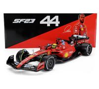 MODELLINO AUTO STATICO BURAGO FERRARI F1 SF23 HAMILTON FIORANO TEST 2025 1/18