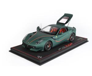 Ferrari F12 TDF Verde Opaco 1/18 lim.ed. 200 pcs BBR182105ST BBR MODELS NO DISPL