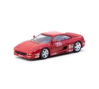Ferrari F355 Scommessa Presentazione Rosso 1:64 Scala Tarmac Works T64083PRE