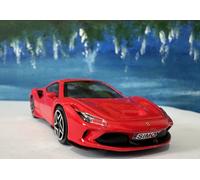 Ferrari F8 Tributo Modello Diecast 1:43 Con Targa Personalizzata Scatola Regalo