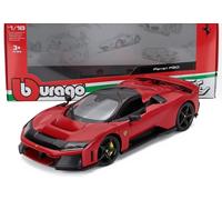 FERRARI F80 2024 ROSSO CORSA 1:18 BURAGO 18-16022R