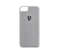 Ferrari FEHCAHCP7SI CG - Custodia per Apple iPhone 8/7, colore: Argento