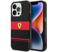 Ferrari FEHMP14LUCOK - Custodia rigida per iPhone 14 Pro 6,1", colore: Nero