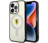 Ferrari FEHMP14LURKT - Custodia rigida per iPhone 14 Pro 6,1", trasparente