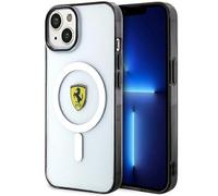 Ferrari FEHMP14SURKT - Custodia rigida per iPhone 14 da 6,1", trasparente