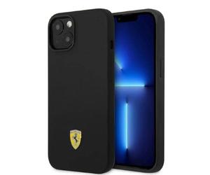 Ferrari FEHMSIP14MBK - Custodia per iPhone 14 Plus da 6,7", colore: Nero