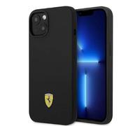 Ferrari FEHMSIP14SBK - Custodia rigida per iPhone 14 da 6,1", colore: Nero