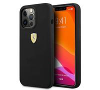 Ferrari FESSIHCP13XBK iPhone 13 Pro Max 6,7, schwarz Hardcase Silikon