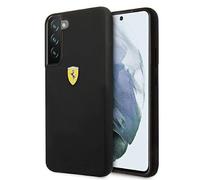 Ferrari FESSIHCS22MBK - Custodia per S22+ S906, in silicone, colore: Nero