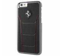 Ferrari Hardcase FESEHCP6BKR iPhone 6/6S488 schwarz/rot stitching