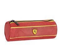 FERRARI KIDS - Astuccio Scuola Ufficiale Ferrari, Astuccio Tombolino Leggero e Compatto, Facile da Trasportare e Riporre nello Zaino, con Pratica Chiusura a Zip, 22x8cm, Rosso Rudy
